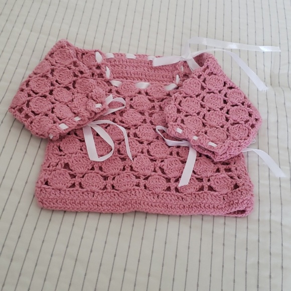 🧸💕Crocheted Set Sweater and Skirt💗 - Picture 2 of 4
